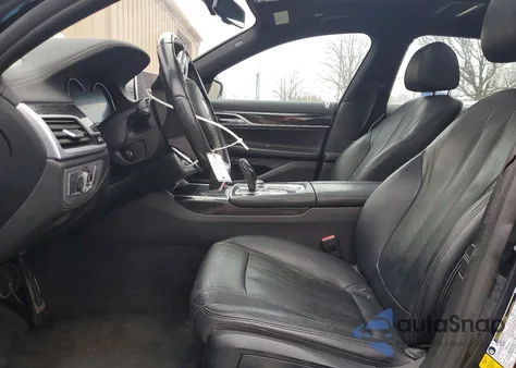 2019 BMW 740 I z USA, uszkodzony, nr VIN WBA7E2C55KB217941